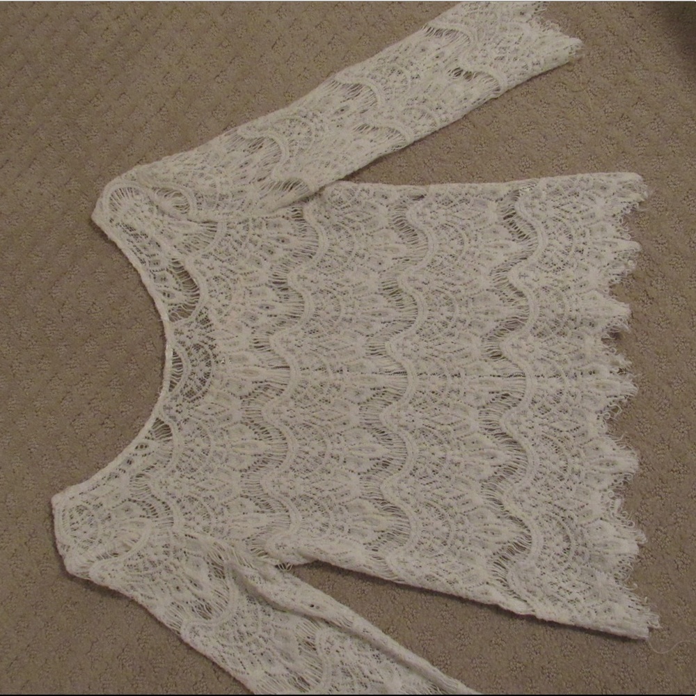 Mesh cotton shirt